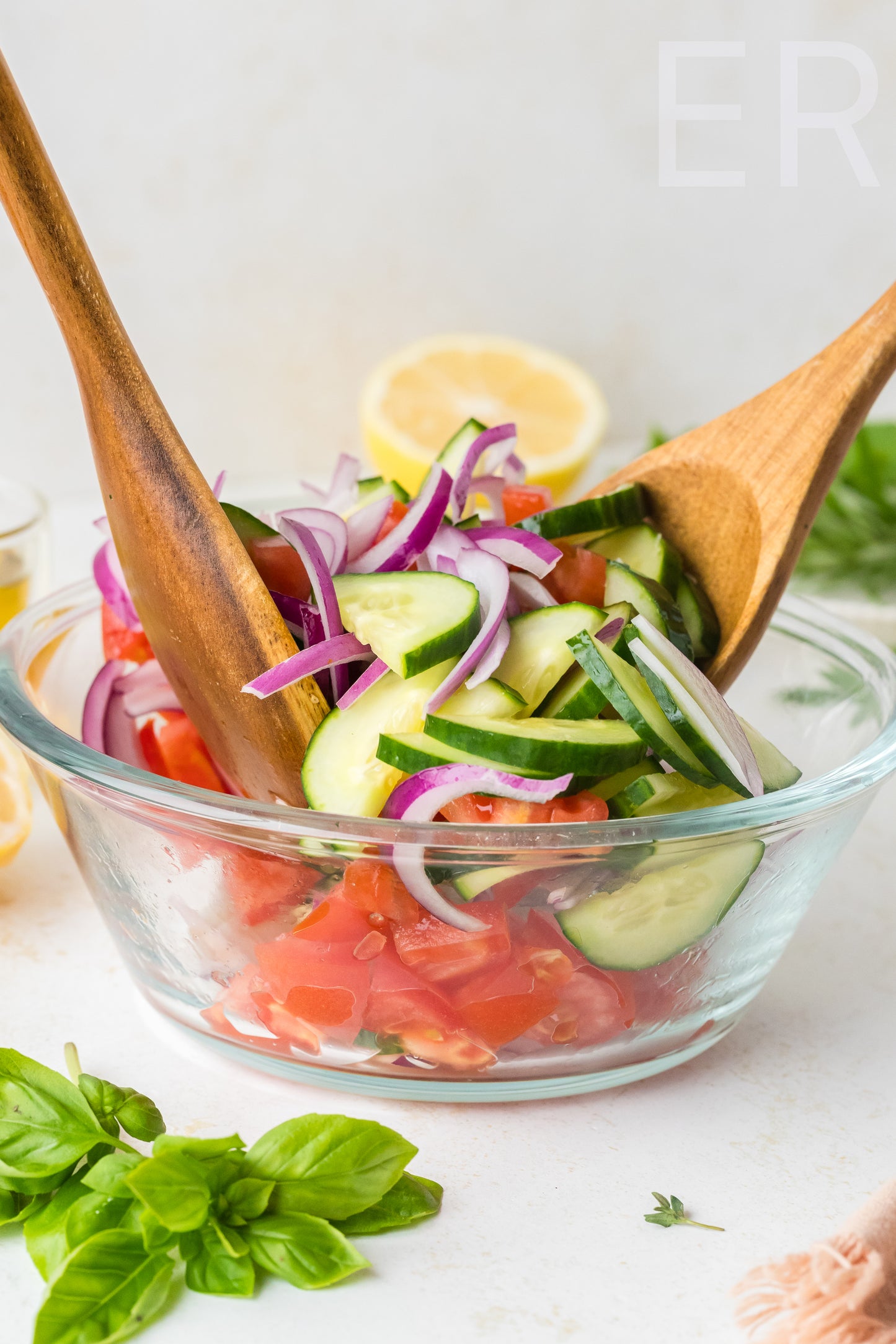 Cucumber Tomato Salad 🥒