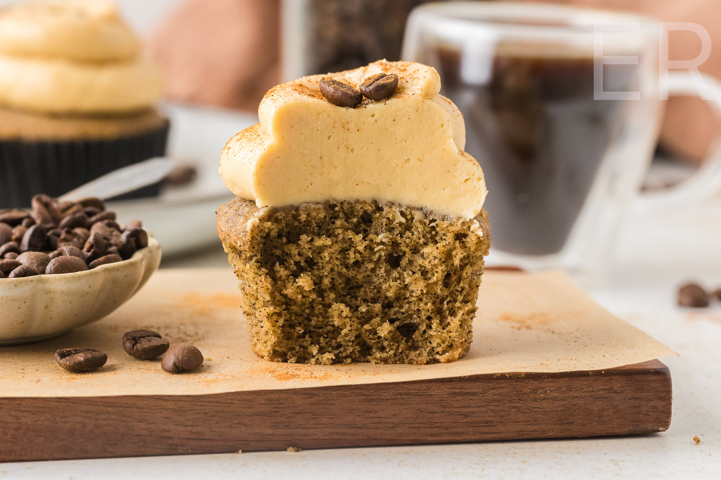 ☕ Coffee Cupcakes with Coffee Buttercream
