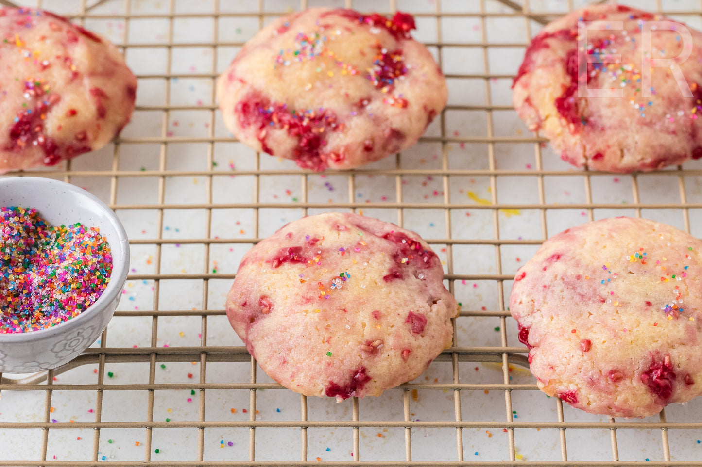 π Lemon Raspberry Cookies