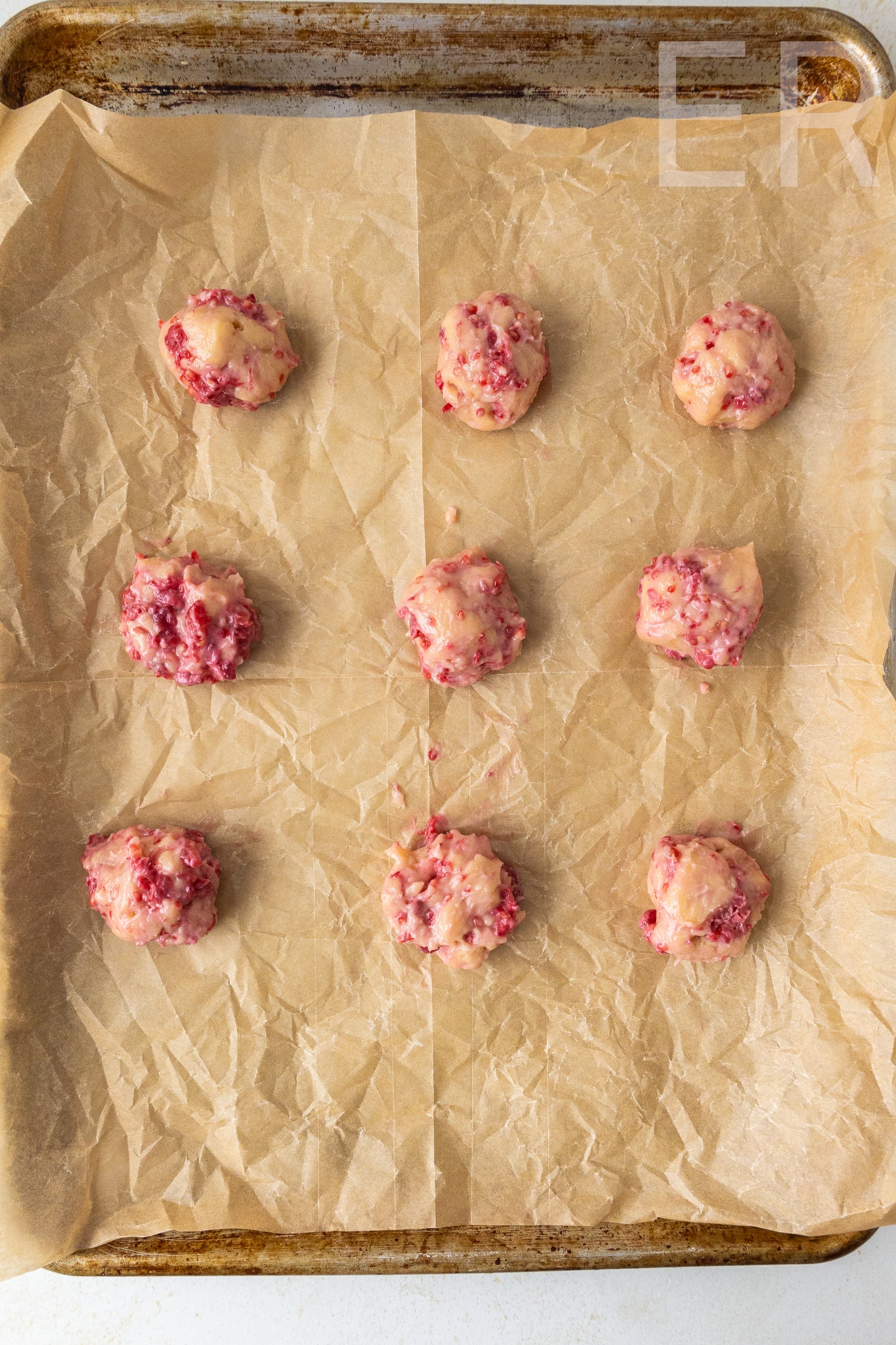 π Lemon Raspberry Cookies