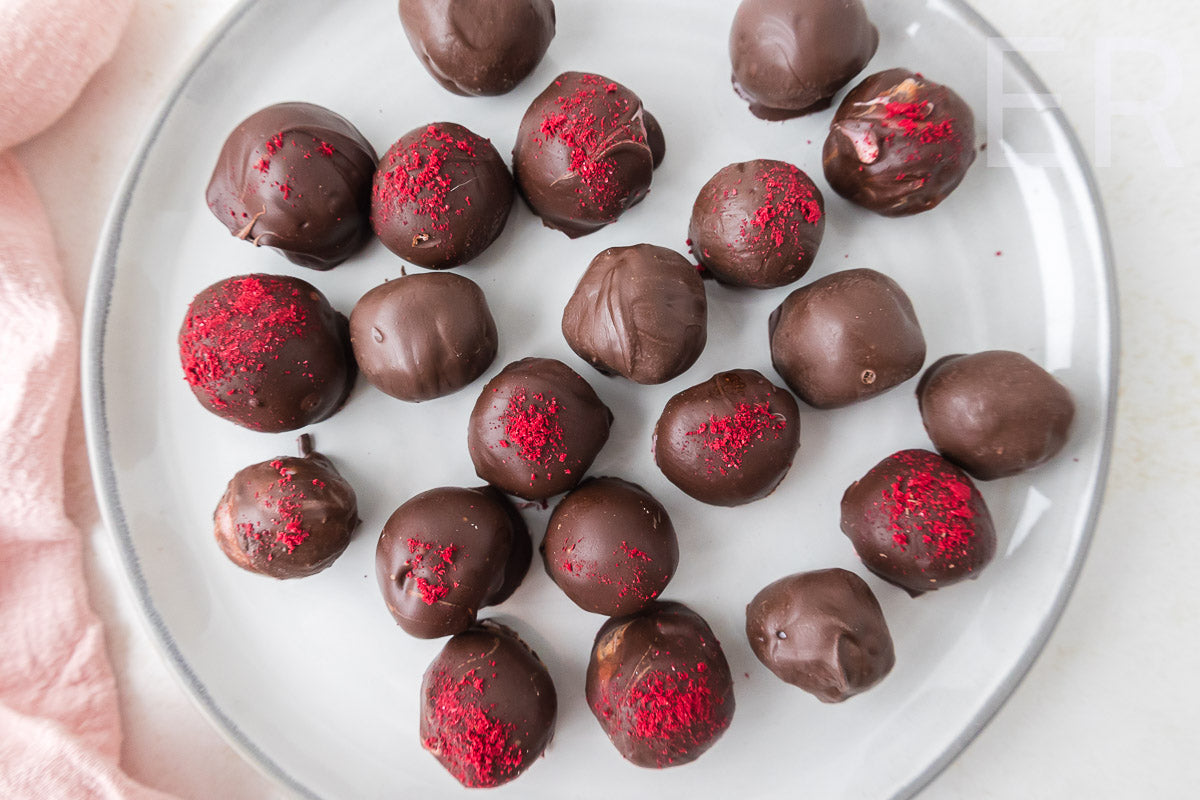 Chocolate Raspberry Truffles