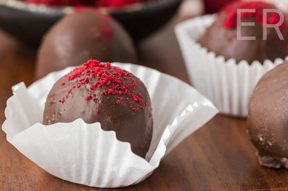 Chocolate Raspberry Truffles