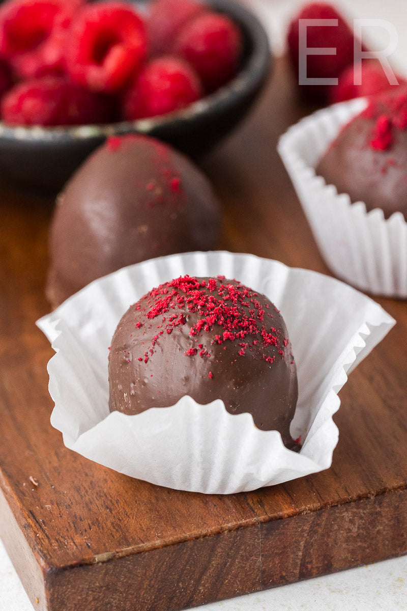 Chocolate Raspberry Truffles