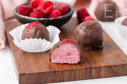 Chocolate Raspberry Truffles