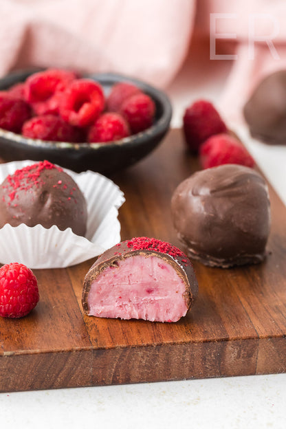 Chocolate Raspberry Truffles