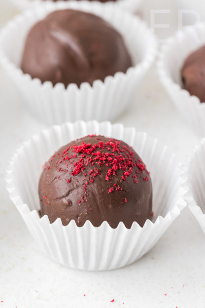 Chocolate Raspberry Truffles