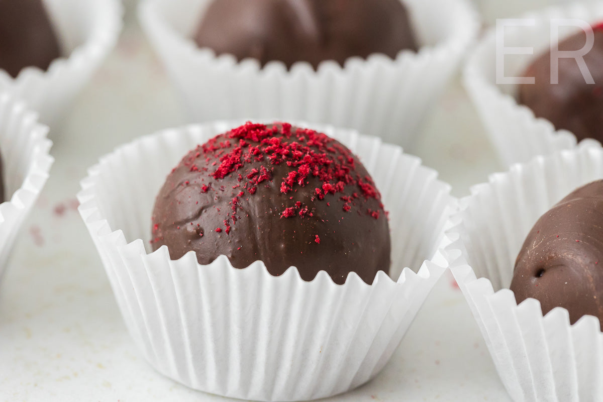 Chocolate Raspberry Truffles