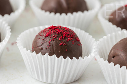 Chocolate Raspberry Truffles