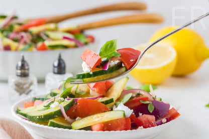 Cucumber Tomato Salad 🥒
