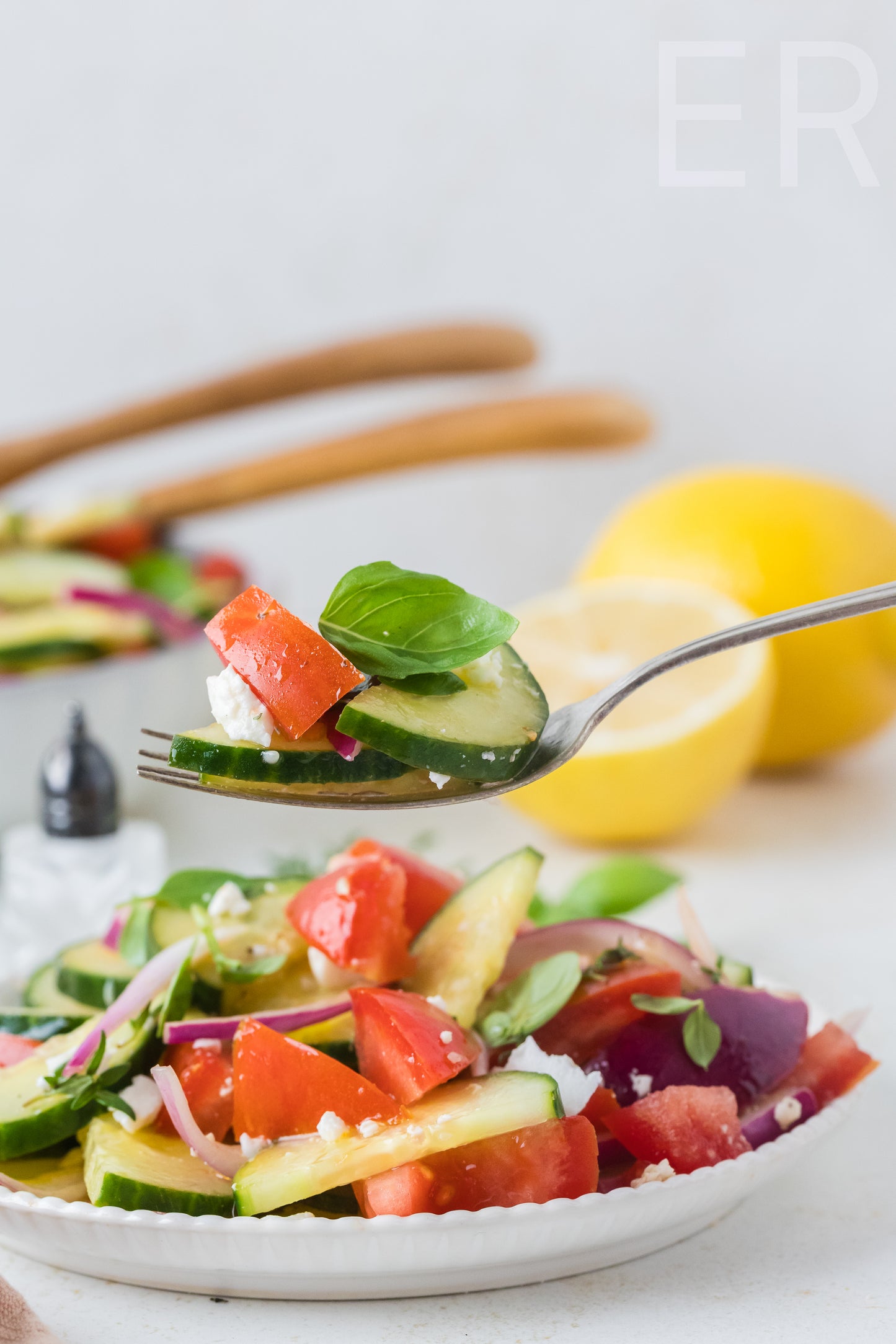 Cucumber Tomato Salad 🥒