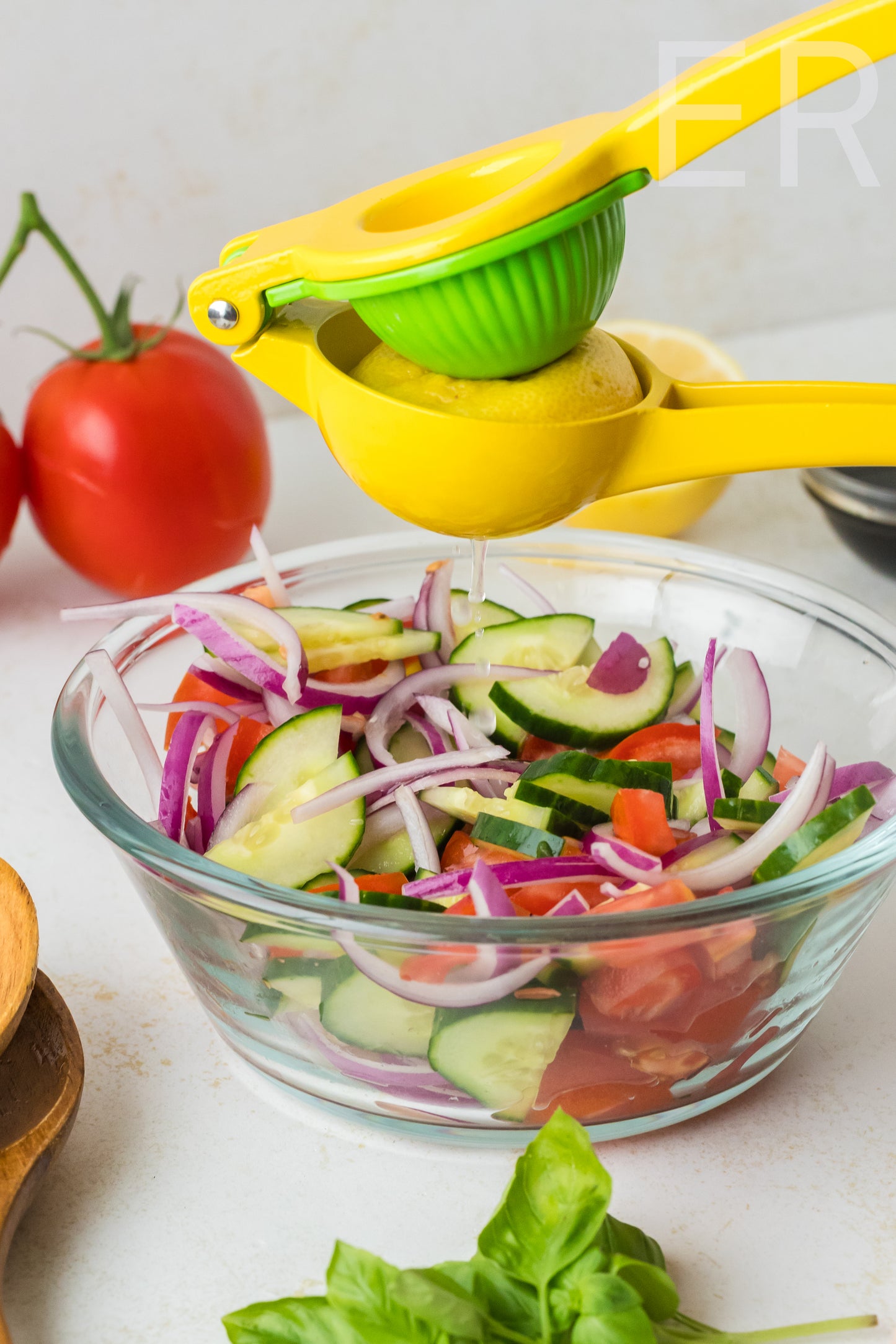 Cucumber Tomato Salad 🥒