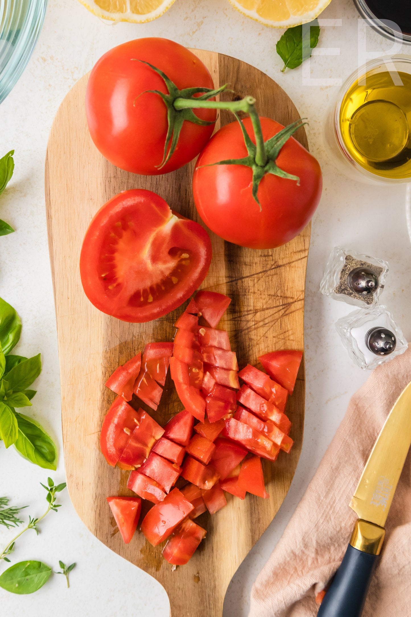 Cucumber Tomato Salad 🥒