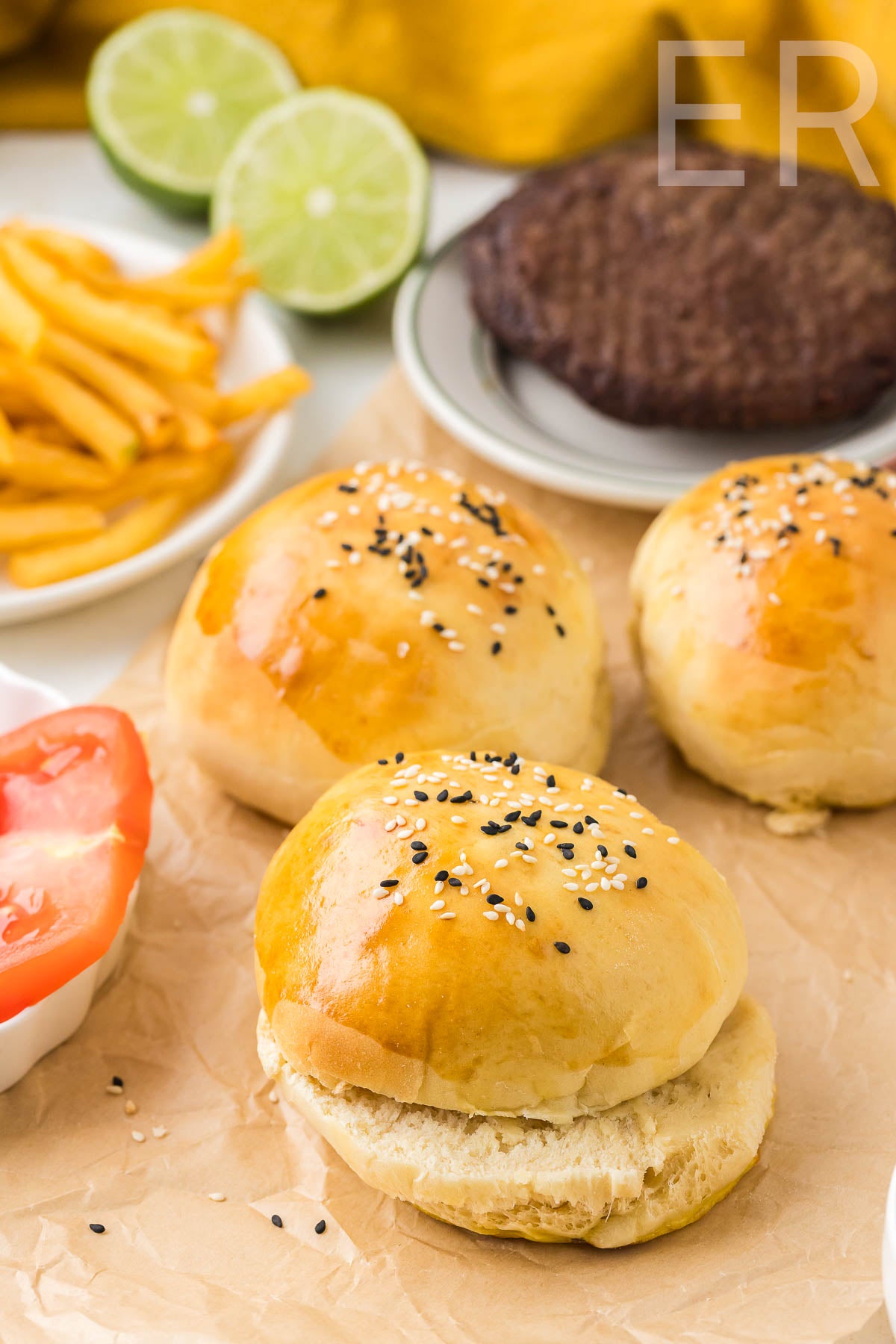 Homemade Hamburger Buns
