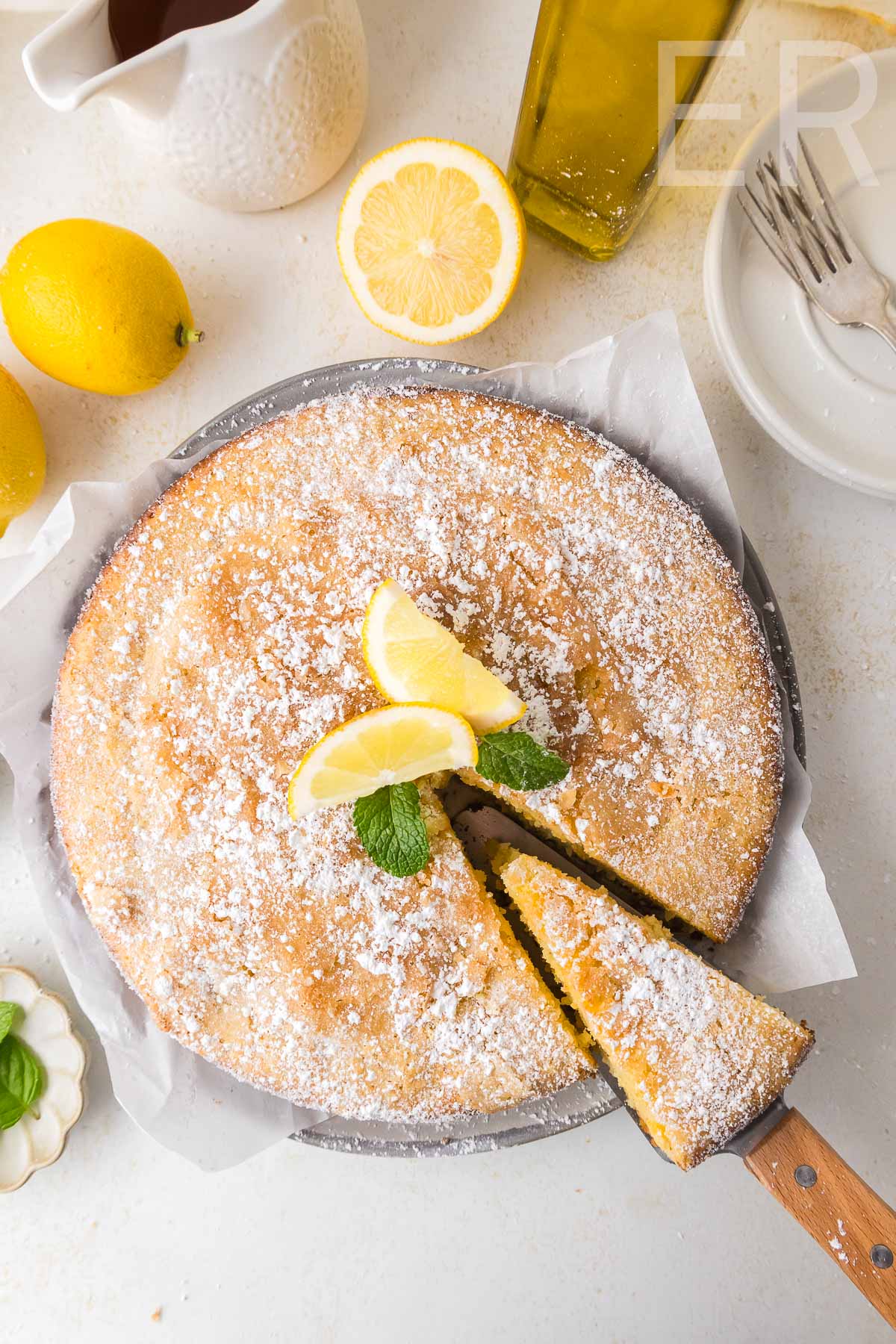 🍋 Lemon Olive Oil Cake