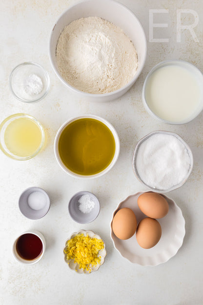 🍋 Lemon Olive Oil Cake