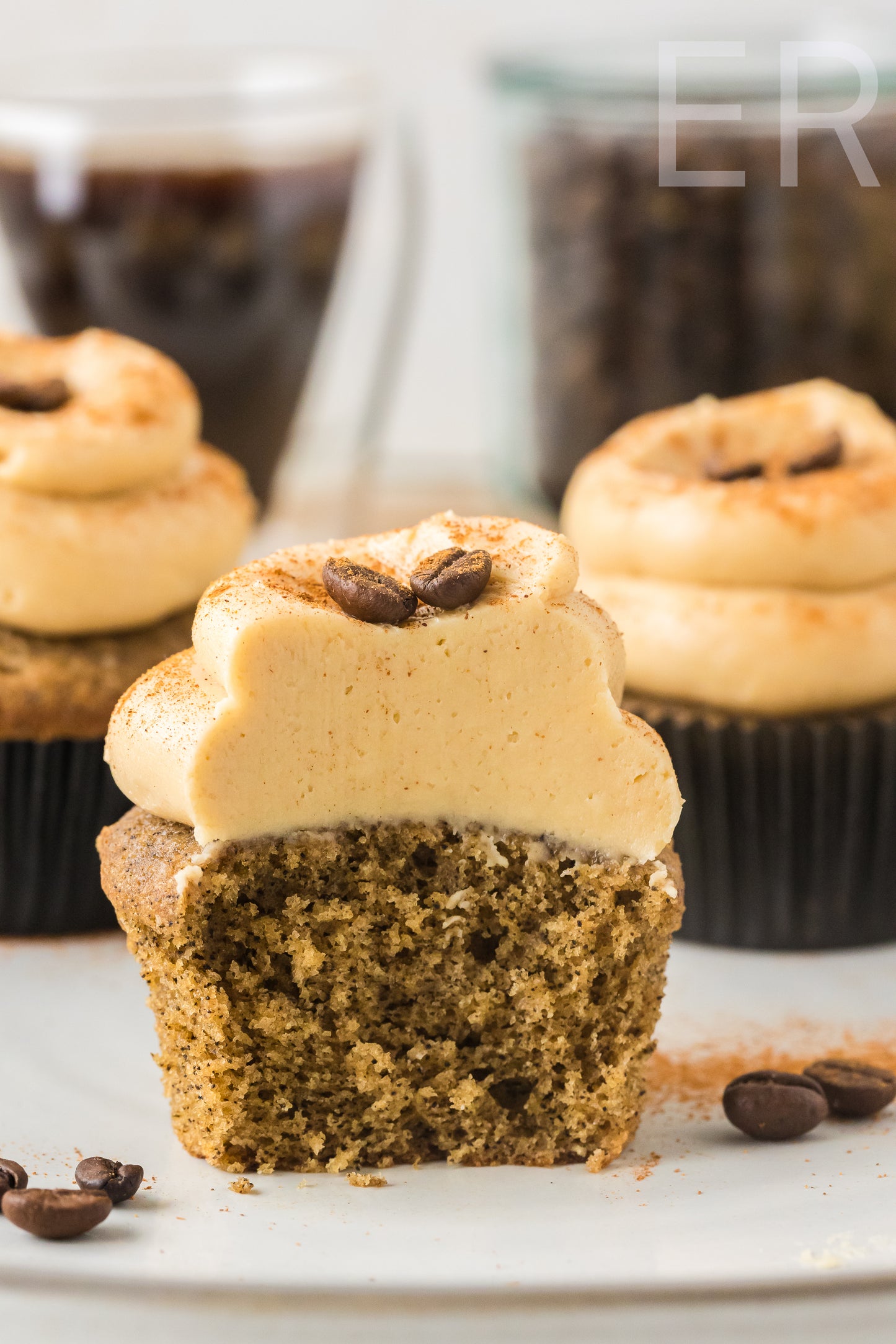 ☕ Coffee Cupcakes with Coffee Buttercream