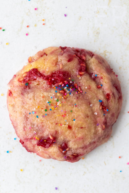 🍋 Lemon Raspberry Cookies