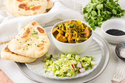 Sweet Potato, Cauliflower, and Green Bean Curry 🍠