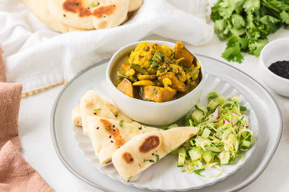 Sweet Potato, Cauliflower, and Green Bean Curry 🍠