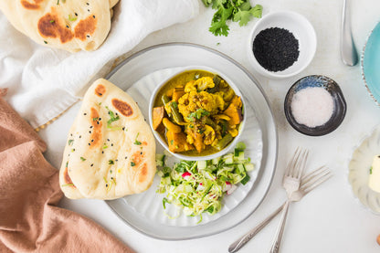 Sweet Potato, Cauliflower, and Green Bean Curry 🍠