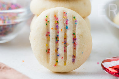 Whipped Shortbread Cookies