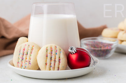 Whipped Shortbread Cookies