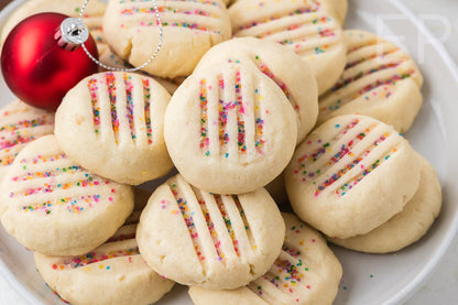 Whipped Shortbread Cookies