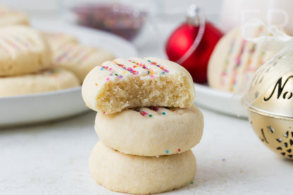 Whipped Shortbread Cookies