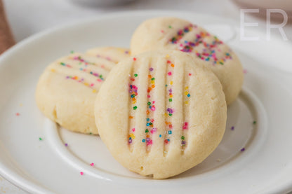 Whipped Shortbread Cookies