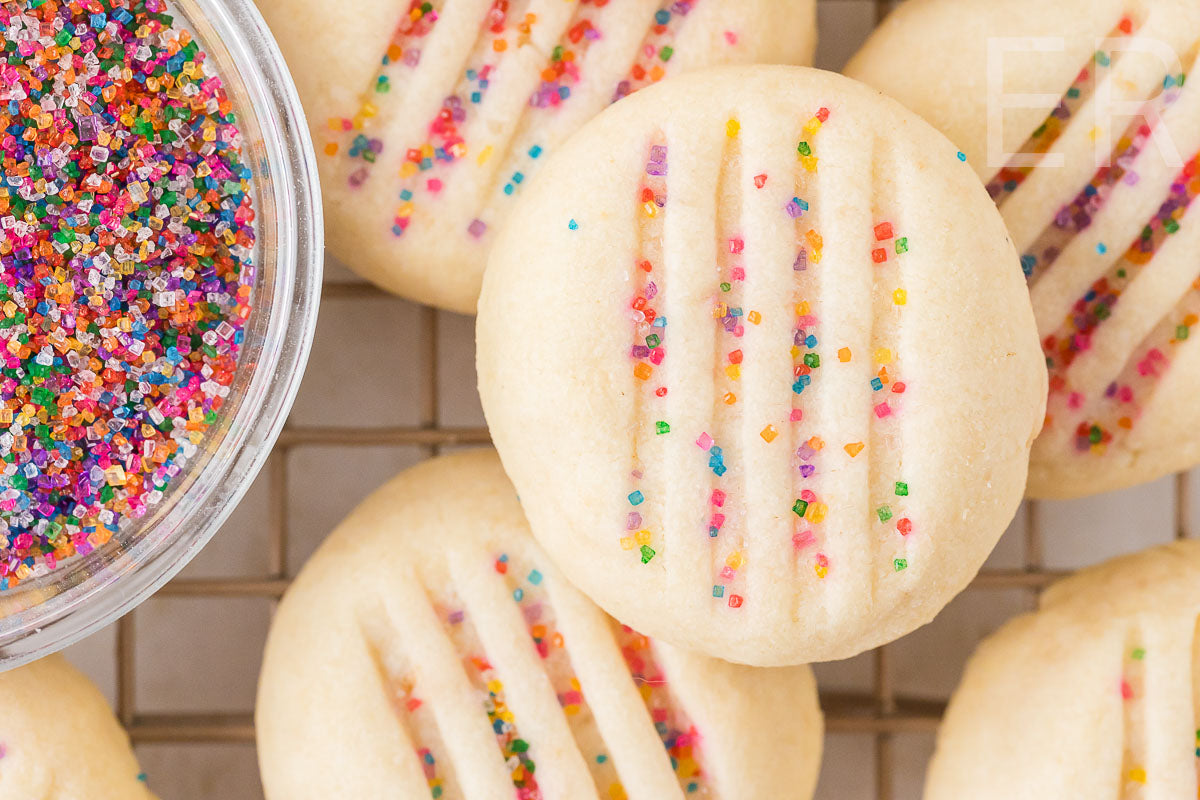 Whipped Shortbread Cookies