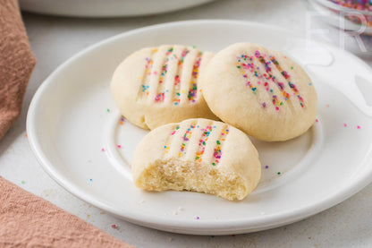 Whipped Shortbread Cookies