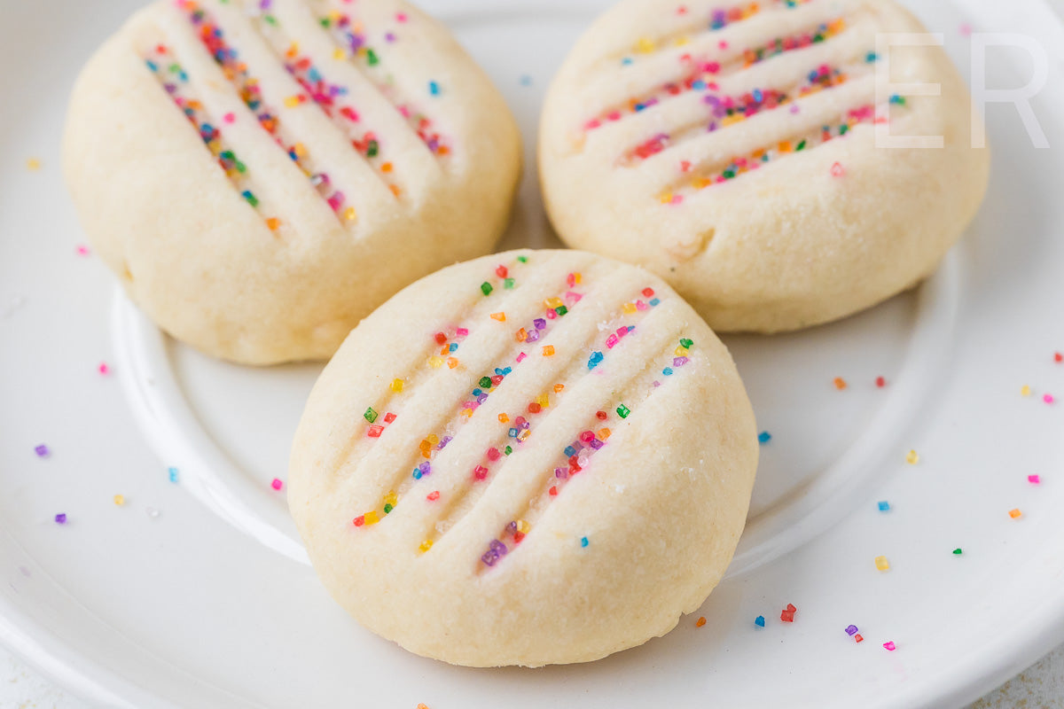 Whipped Shortbread Cookies