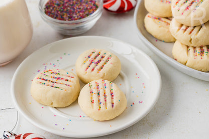 Whipped Shortbread Cookies