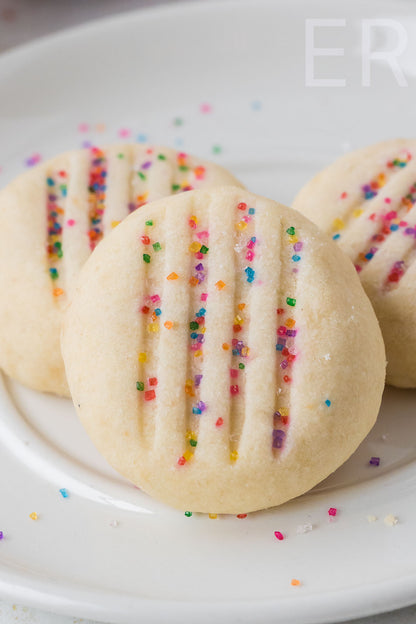 Whipped Shortbread Cookies