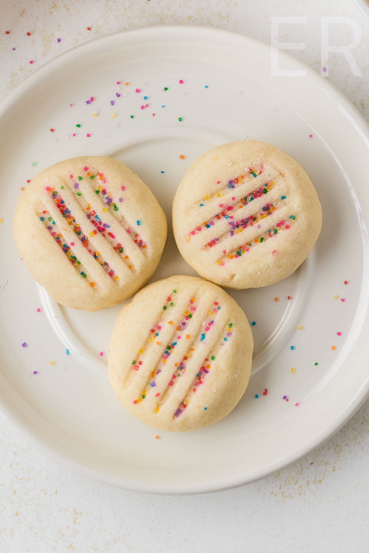 Whipped Shortbread Cookies