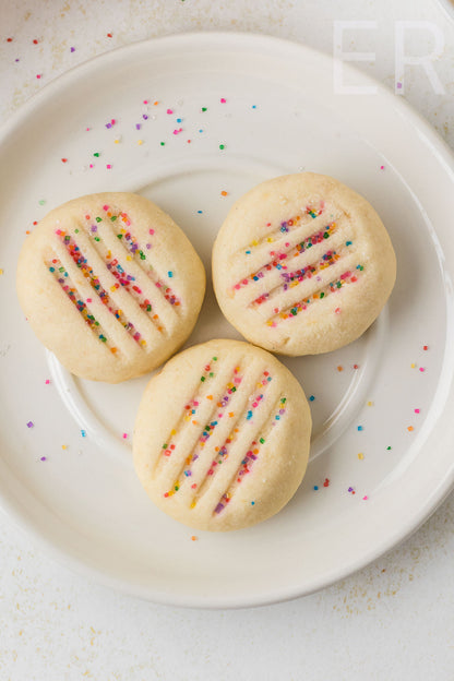 Whipped Shortbread Cookies