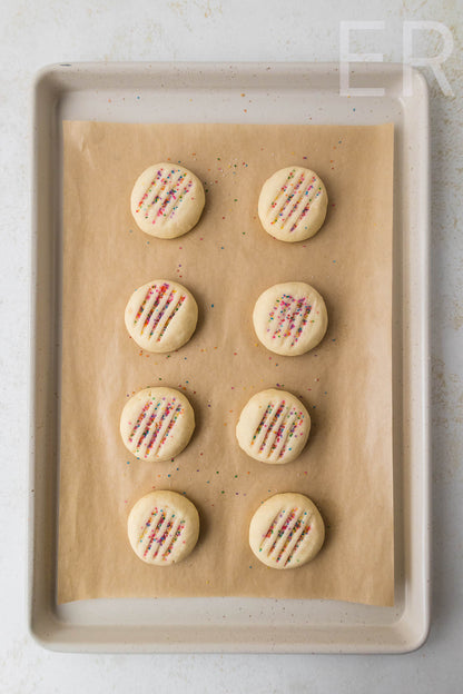 Whipped Shortbread Cookies