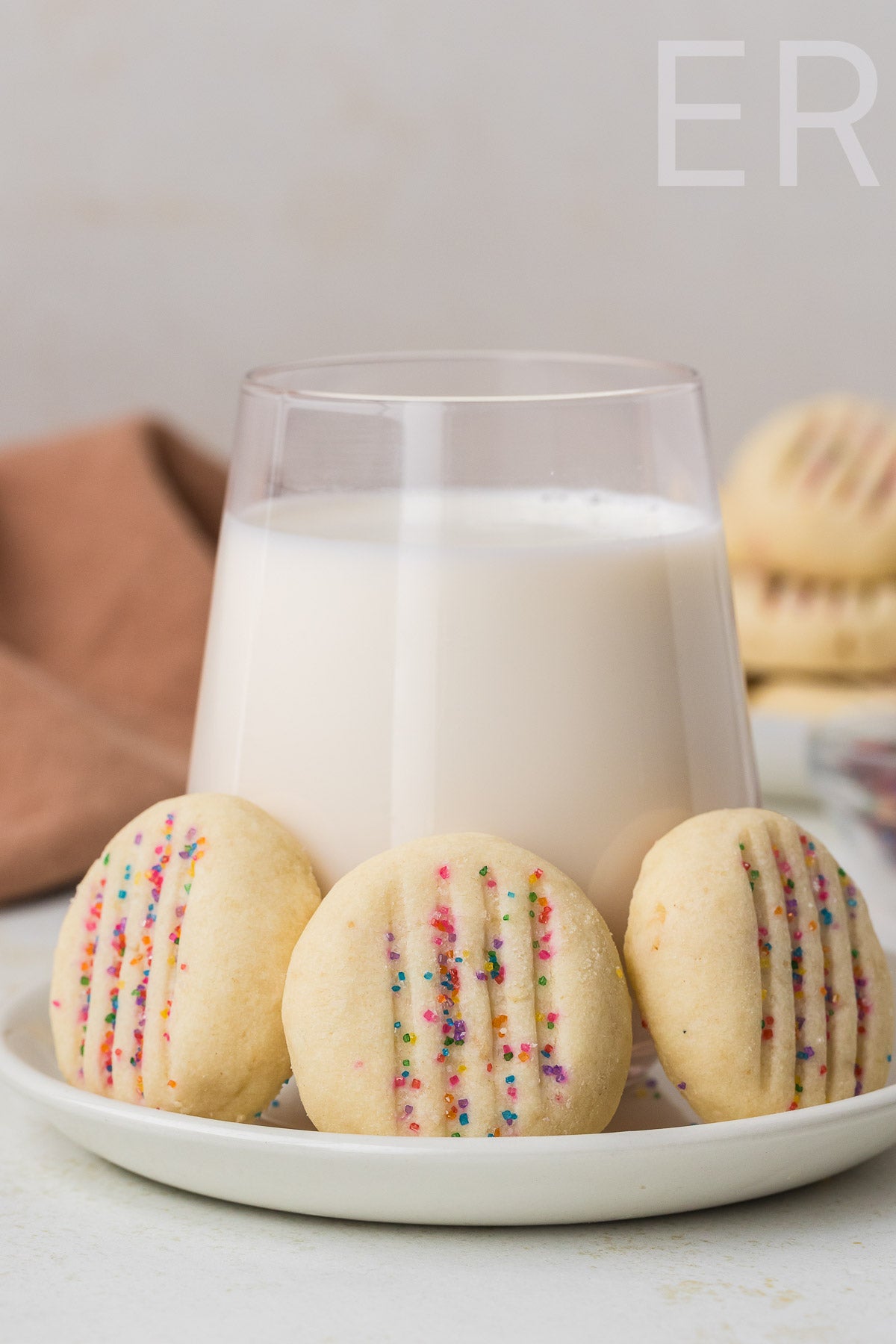 Whipped Shortbread Cookies