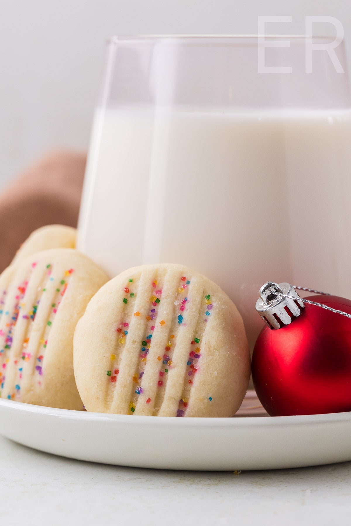 Whipped Shortbread Cookies