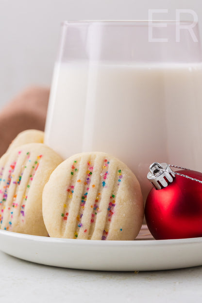 Whipped Shortbread Cookies