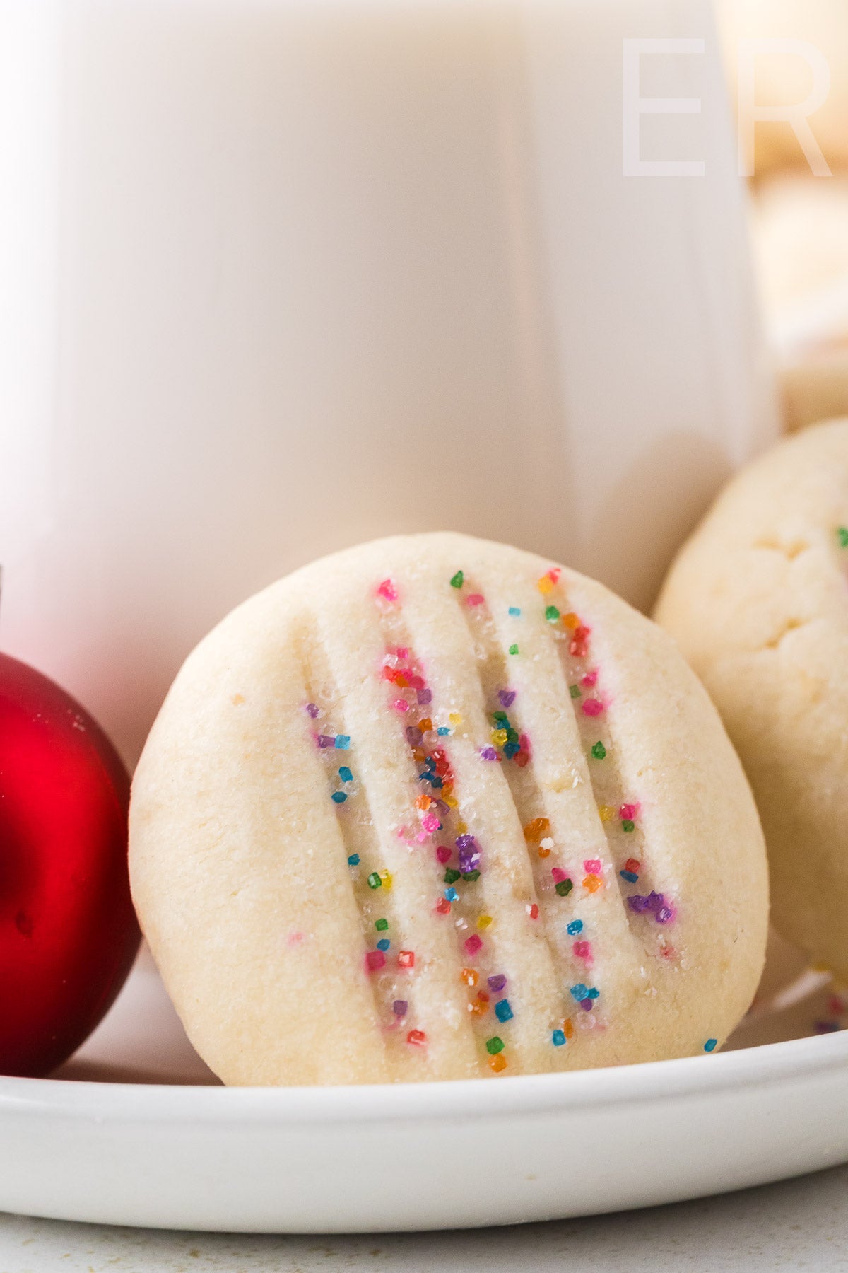 Whipped Shortbread Cookies