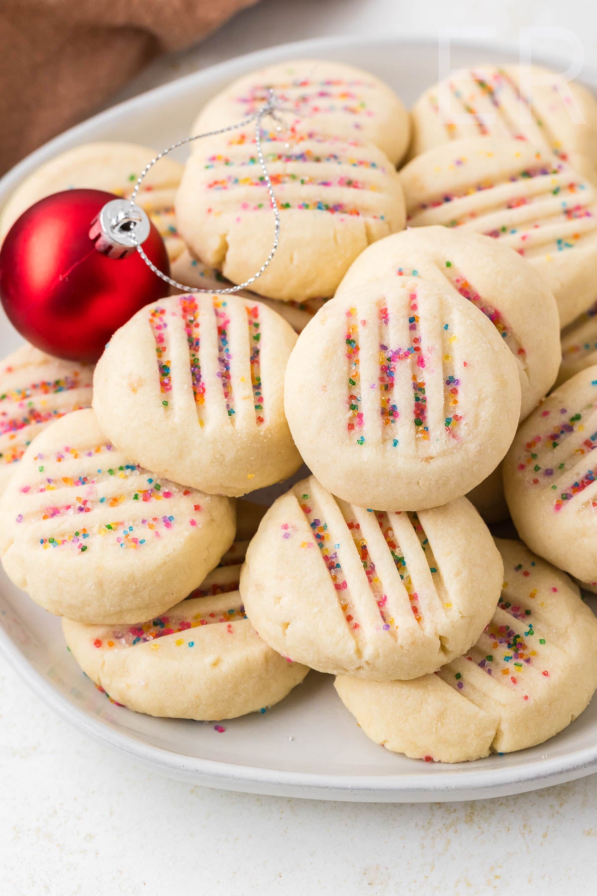 Whipped Shortbread Cookies