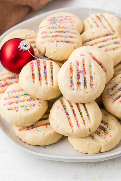 Whipped Shortbread Cookies