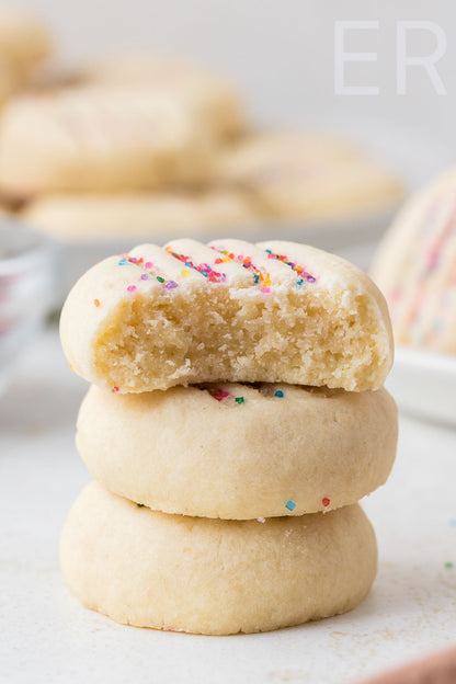 Whipped Shortbread Cookies