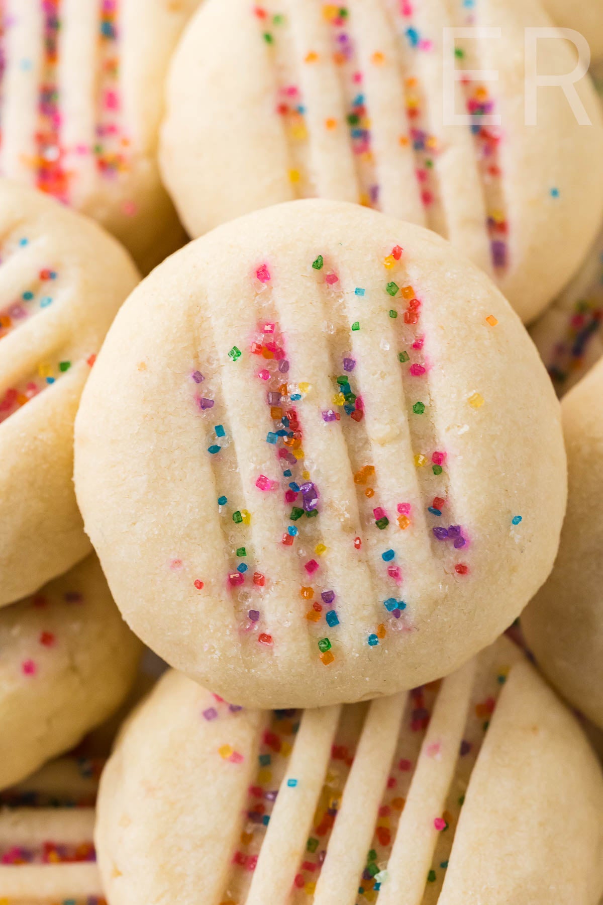 Whipped Shortbread Cookies