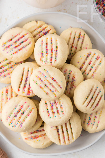 Whipped Shortbread Cookies