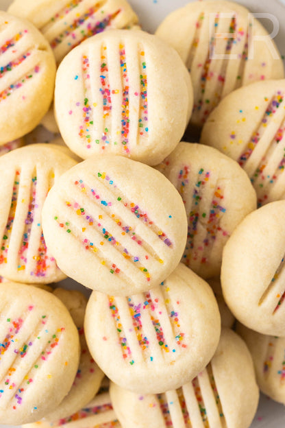 Whipped Shortbread Cookies