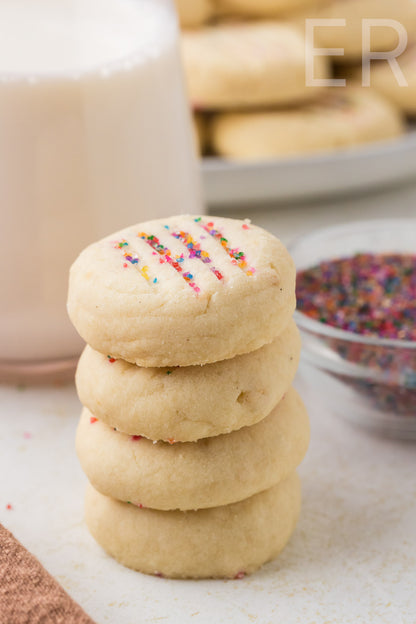 Whipped Shortbread Cookies