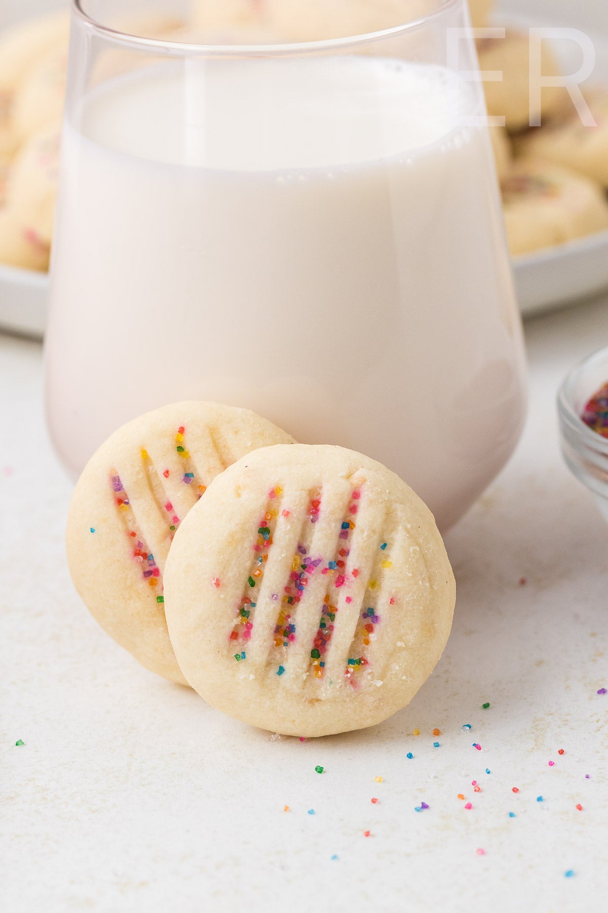 Whipped Shortbread Cookies