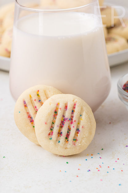Whipped Shortbread Cookies